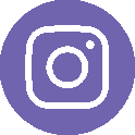 Kleines, rundes Instagram Logo in lila. Es verlinkt auf die Instagram Seite vom Brothaus Lehrbach